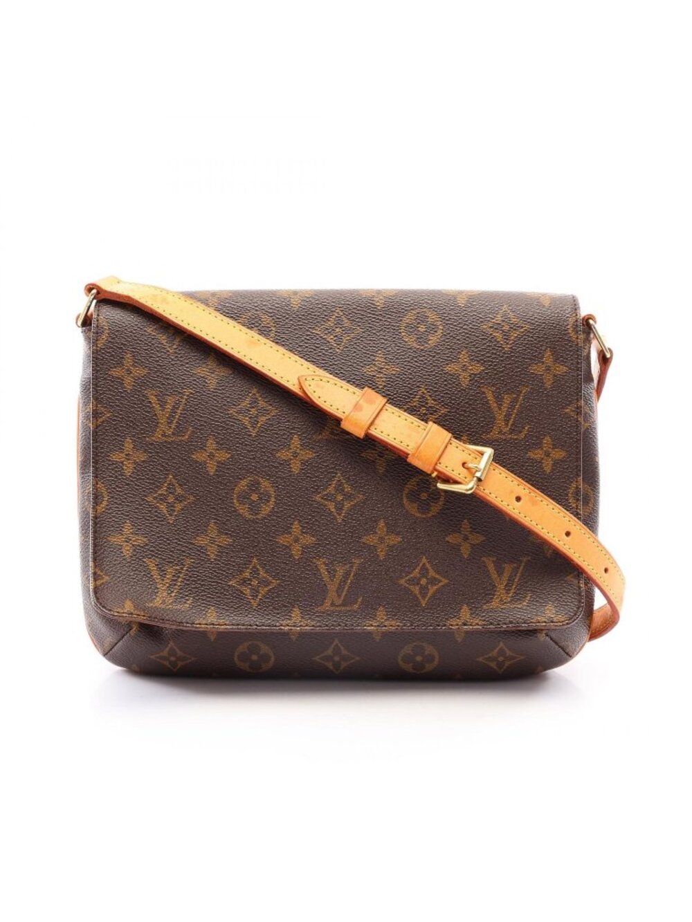 Louis Vuitton Shoulder Bag Musette Tango Short Strap Monogram Leather
